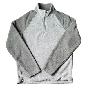 Cabela's Men’s Gray Fleece Pullover Sweater Size S